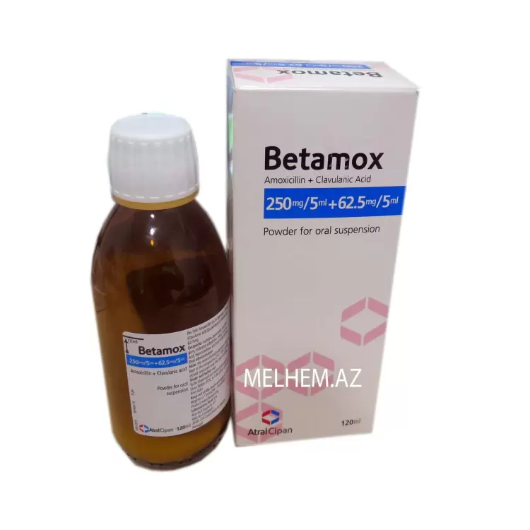 BETAMOX 250 mq /5 ml +62,5 mq/5 ml